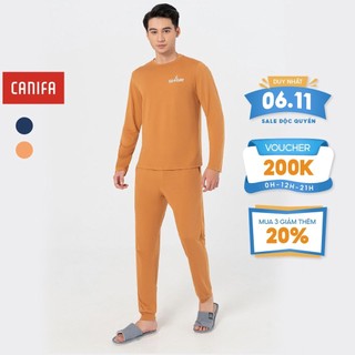 Bộ quần áo nam CANIFA chất liệu polyester pha 8LS22W002