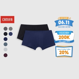 Combo 2 quần sịp đùi, tam giác nam CANIFA chất liệu cotton ML23 8US22A008