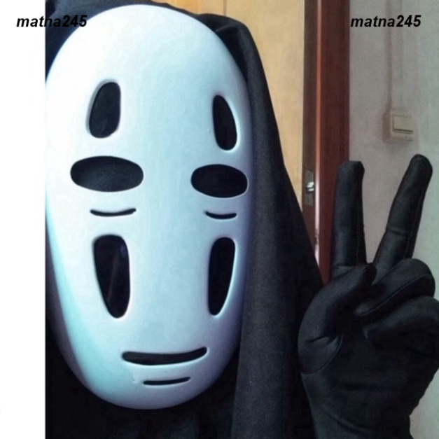 Mặt Nạ hòa mình hero Vô Diện Cosplay event tiệc tùng hóa thân Halloween lạ đời quần áo Vô Diện