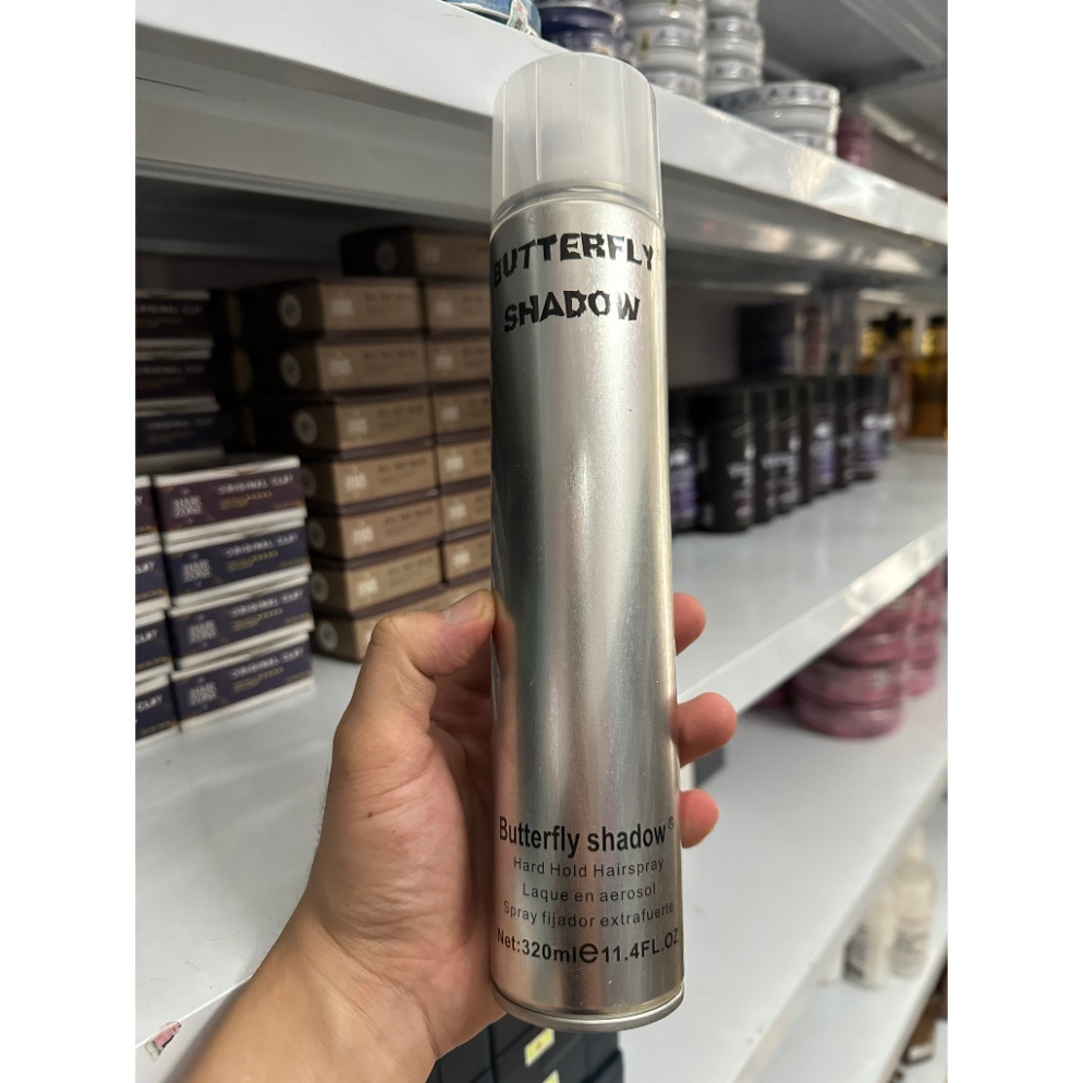 Gôm Xịt Tóc Butterfly Shadow QT88