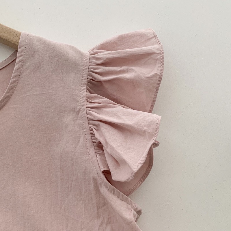 Áo babydoll,áo sơ mi babydoll nữ dáng rộng cánh tiên