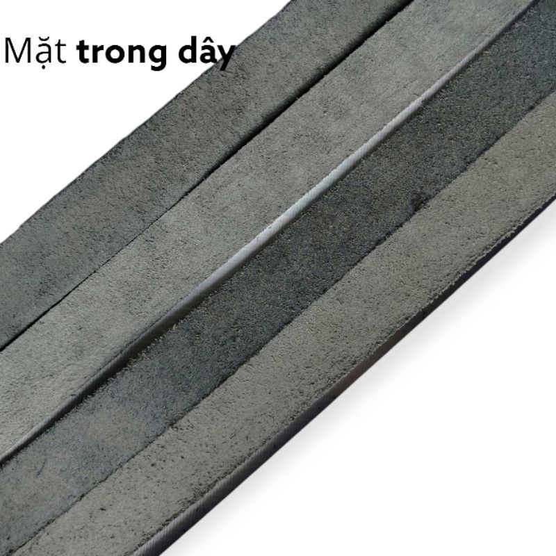 DÂY LƯNG DA BÒ KHÔNG KÈM MẶT KHOÁ, DÙNG VỚI KHOÁ LĂN/ KHOÁ KIM/ KHOÁ TỲ