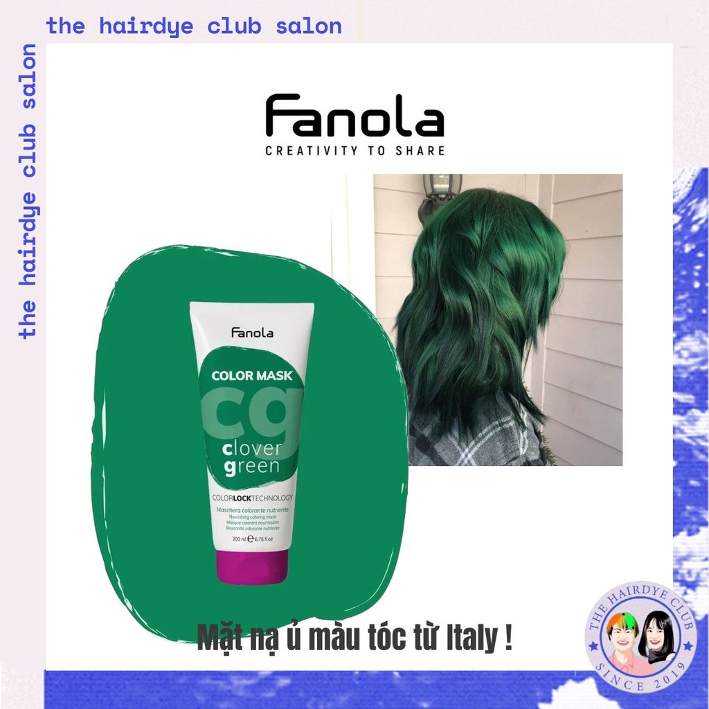 MẶT NẠ HẤP BỔ SUNG HẠT MÀU CHO TÓC FANOLA COLOR MASK TỪ ITALIA