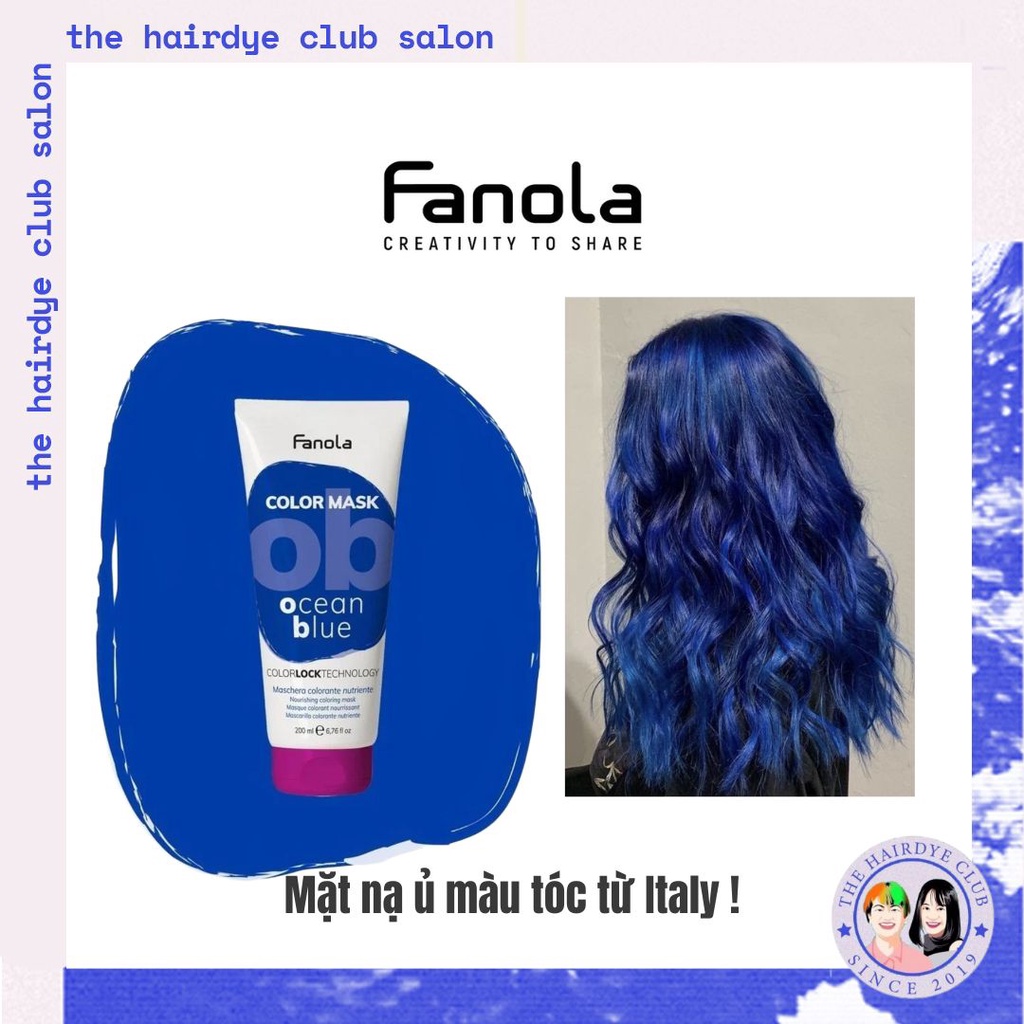 MẶT NẠ HẤP BỔ SUNG HẠT MÀU CHO TÓC FANOLA COLOR MASK TỪ ITALIA