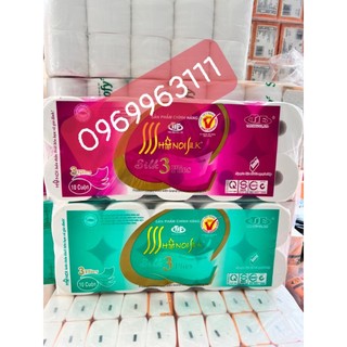 Giấy vệ sinh Hà Nội silk 3 lớp