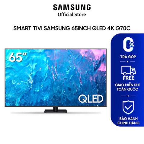 [ Smart Tivi Samsung 65 inch QLED 4K Q70C