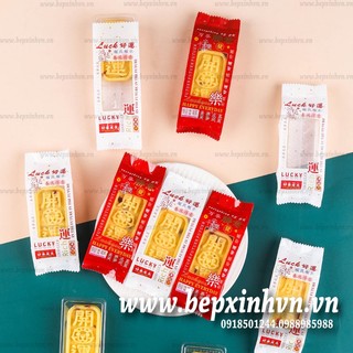 Túi bánh dứa Happy Every Day đỏ (100 túi)