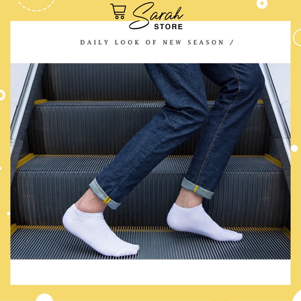 Sét 5 đôi tất nam nữ HM chống hôi chân hàng đẹp