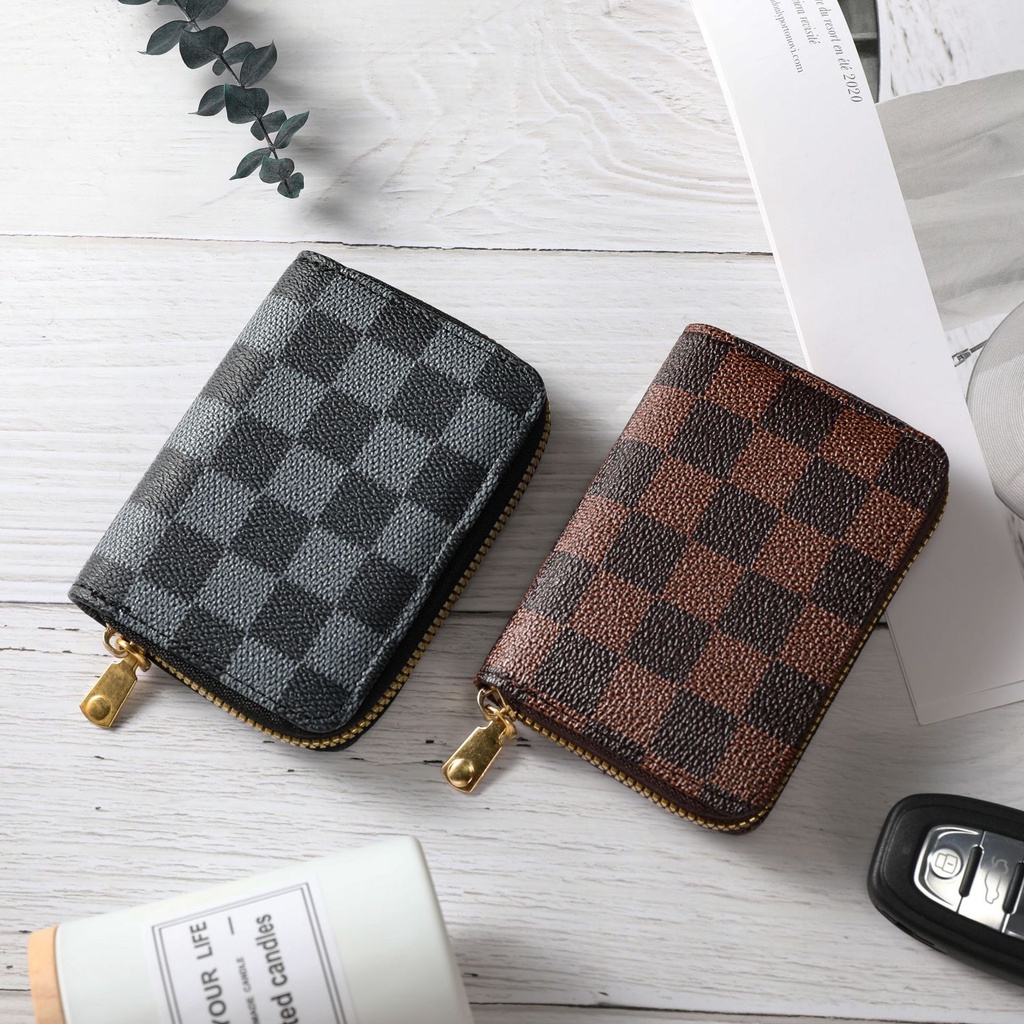 Ví nữ đẹp giá rẻ ngắn cầm tay mini nhỏ gọn dễ thương cute nhiều ngăn bỏ túi thời trang hàn quốc (kèm quà tặng).