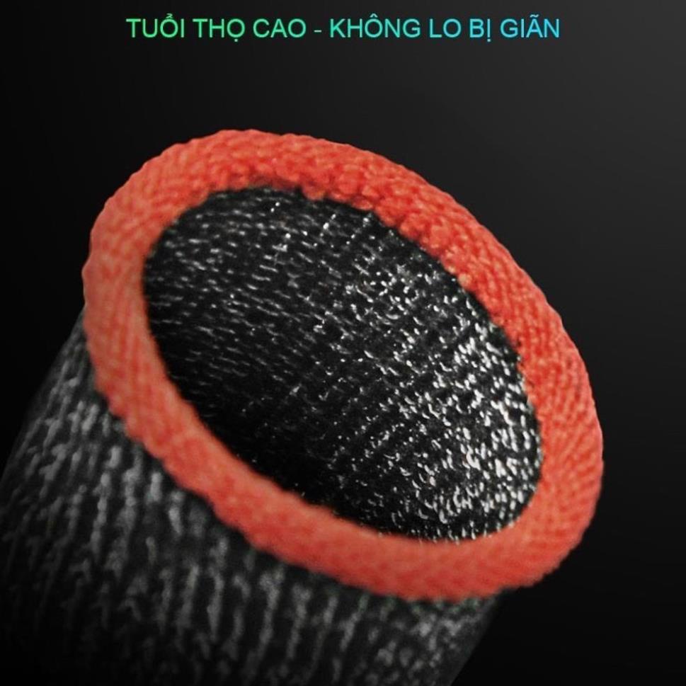 Bao Tay Chơi Game Shezi/Memo Paolu Sợi Bạc Phù Hợp Khi Chơi Liên Quân mobile FF PUBG ROS trên điện thoại