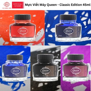 Mực viết máy Queen 45ml - Classic Edition/Phiên bản Cổ Điển / Queen