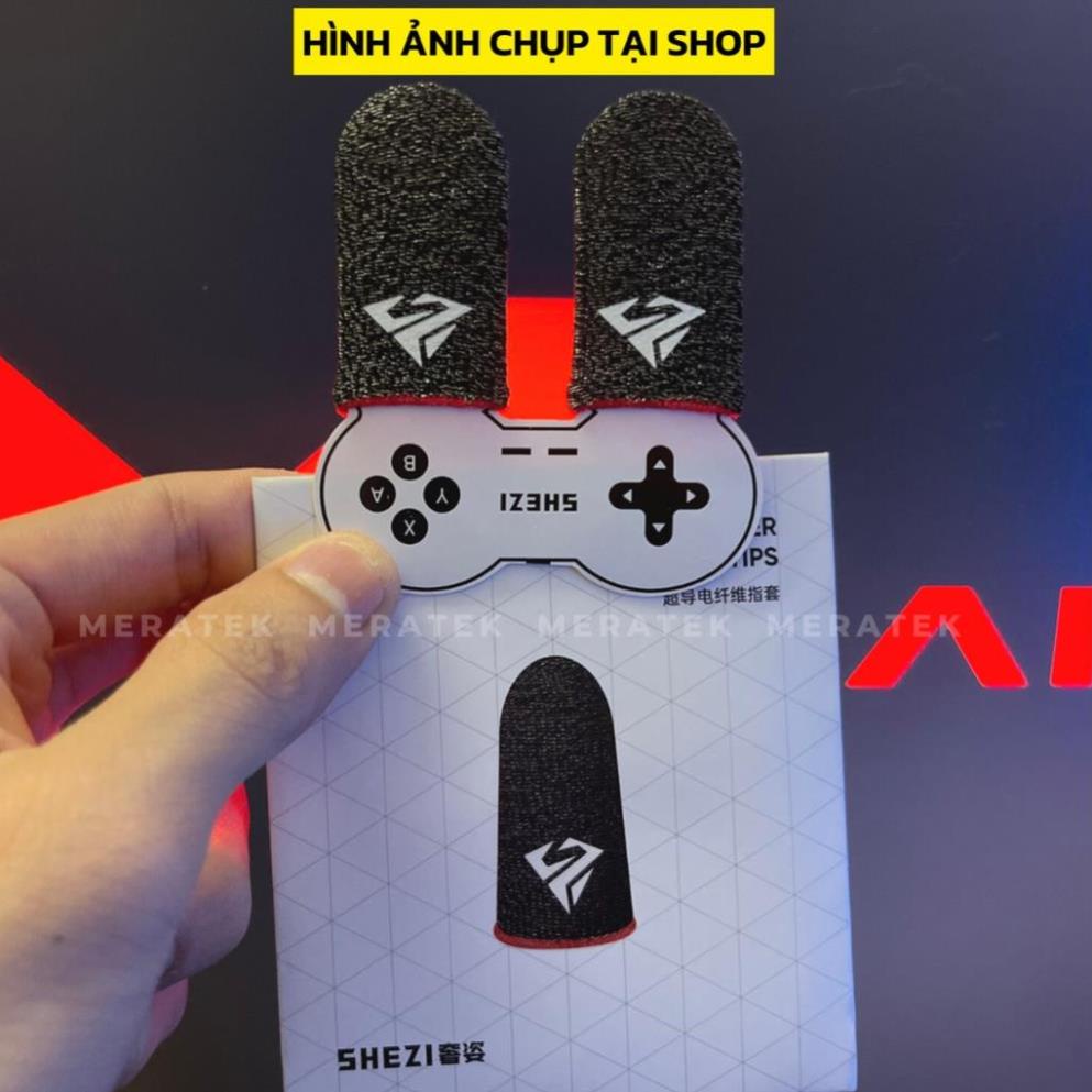 Bao Tay Chơi Game Shezi/Memo Paolu Sợi Bạc Phù Hợp Khi Chơi Liên Quân mobile FF PUBG ROS trên điện thoại