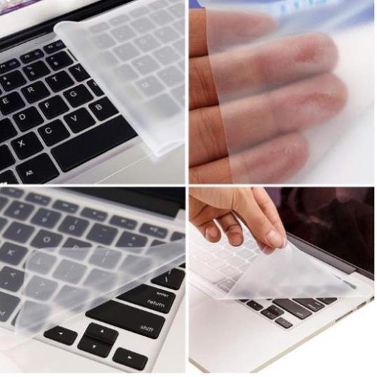 Miếng Phủ Bàn Phím Laptop 13 -14 in & 15 - 17 & 12 & 10 inch Silicon Chống Nước, Chống Bụi Bẩn, Chống Bám Dơ - Paolu