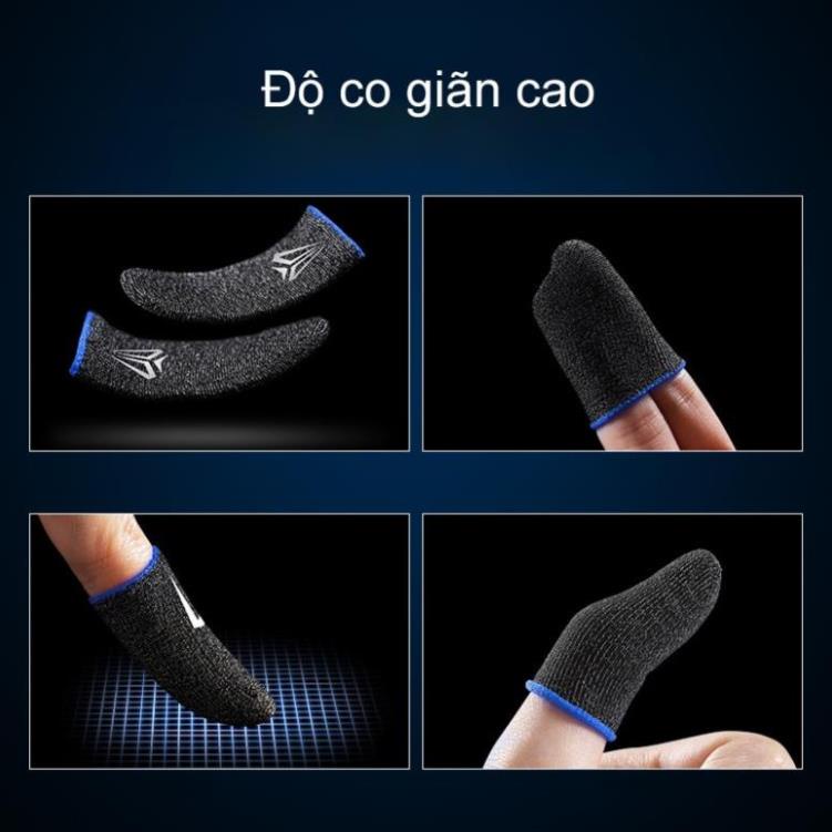 Bao Tay Chơi Game Shezi Găng Tay Bao Ngón Tay Cao Cấp Chống Mồ |Hôi Chơi Game FF, PUBG Liên Quân - Bảo Hành Đổi Mới 1 1