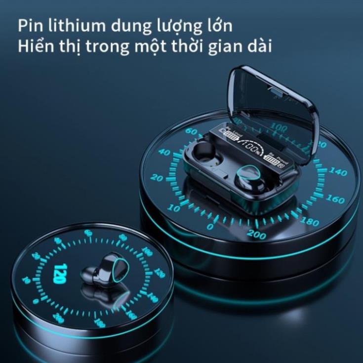 Tai Nghe Bluetooth M10 Pro Nâng Cấp Pin Trâu 3000mah, Nút Cảm Ứng, Màn Hình Led Gaming, Chống Nước Chống Ồn - Paolu