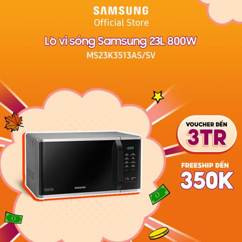 Lò vi sóng Samsung MS23K3513AS 23L 800W