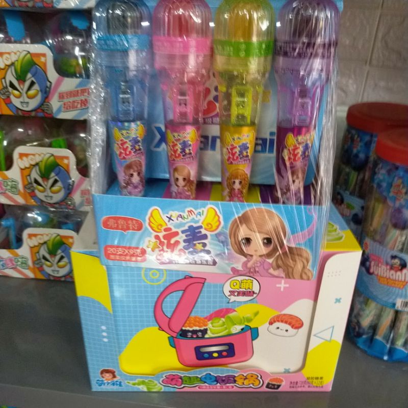 Sỉ Vỉ 12 kẹo mút micaro