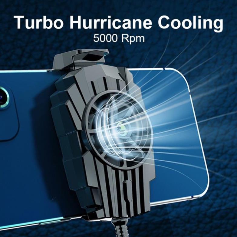 Quạt Tản Nhiệt Điện Thoại MEMO G6 PaoLU Thích Hợp Cho PUBG FF LIÊN QUÂN ROS