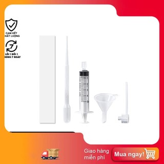 Xilanh chiết nước hoa, đầu vòi, phễu , giấy thử nước hoa