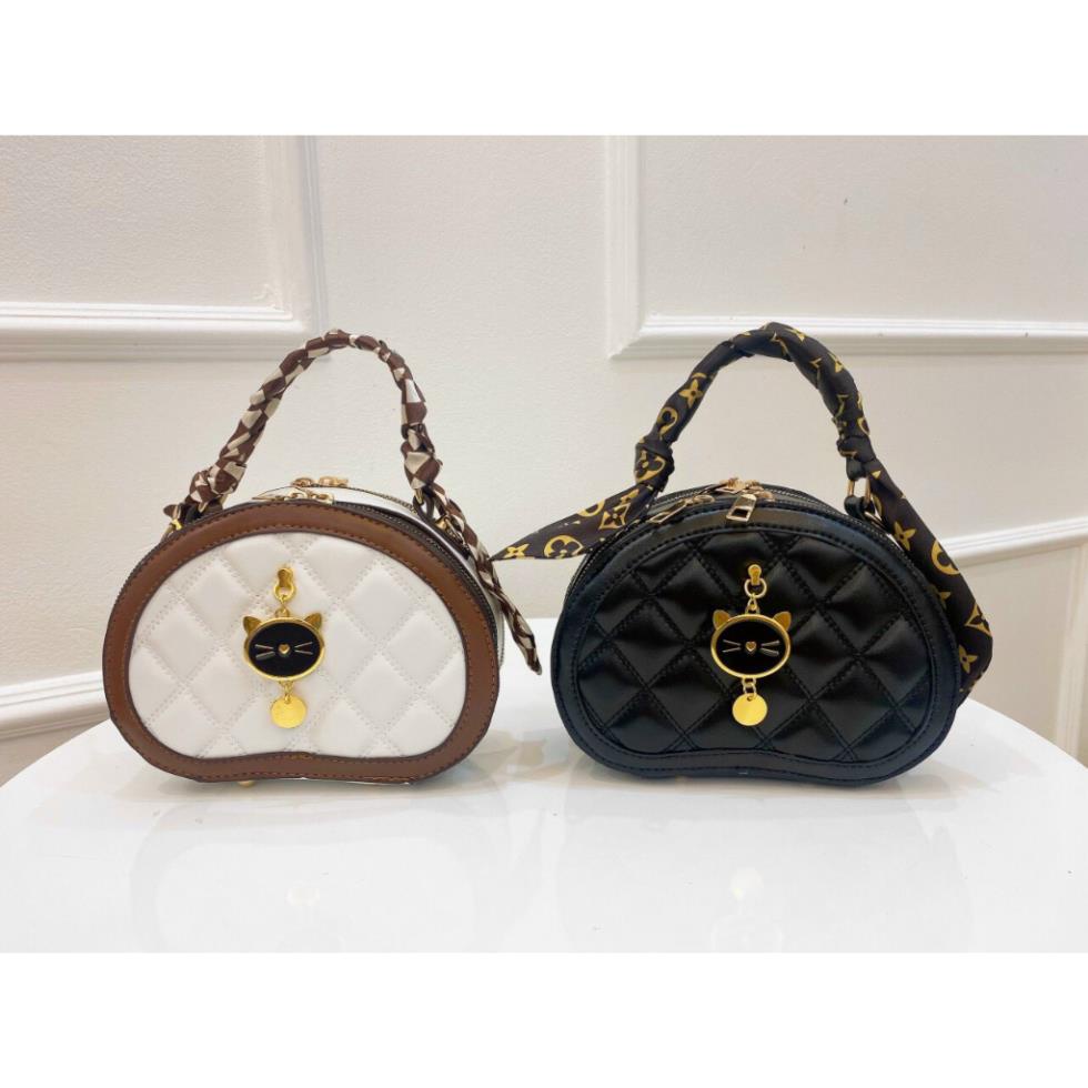 Túi Đeo Chéo Nữ Dáng Xinh Thiết Kế Kiểu Dáng Xinh Quấn Nơ Phong Cách Trẻ Trung Cá Tính hot TN17