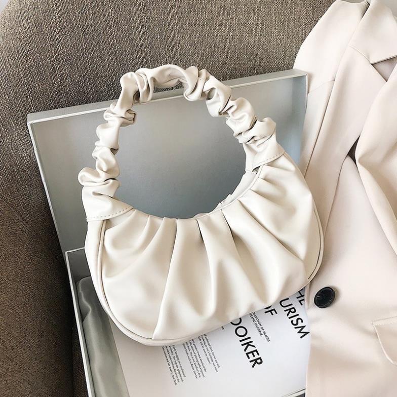 Túi xách nữ quai nhún hot trend túi nữ kẹp nách đeo vai kiểu dáng bánh bèo cực xinh và cá tính hot TN000