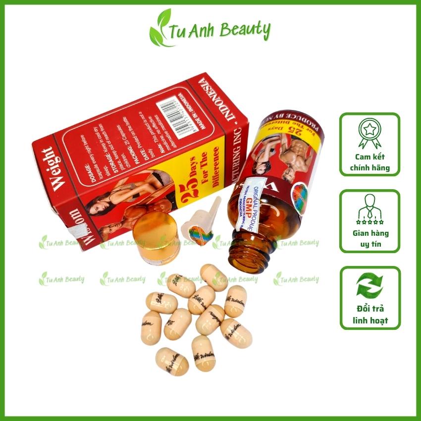Tăng cân wisdom weight, combo 3 hộp wisdom weight chính hãng indonesia, tăng cân an toàn hiệu quả và không tích nước