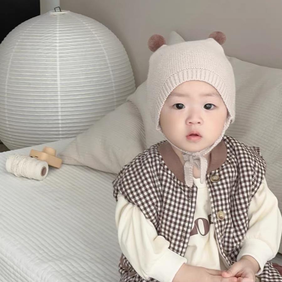 Áo ghile trần bông phong cách Hàn cho bé