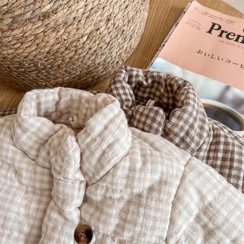 Áo khoác trần bông lót nỉ phong cách Hàn