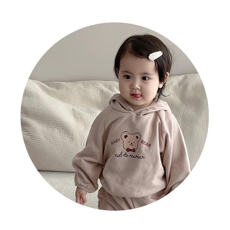 Bộ nỉ bayby bear cho bé