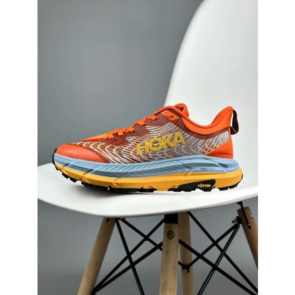 Giày Chạy Trail Trekking Chạy Bộ Thể Thao Hoka Mafate Speed 4 ' 1129930 ' Tặng Kèm Tất Xịn '