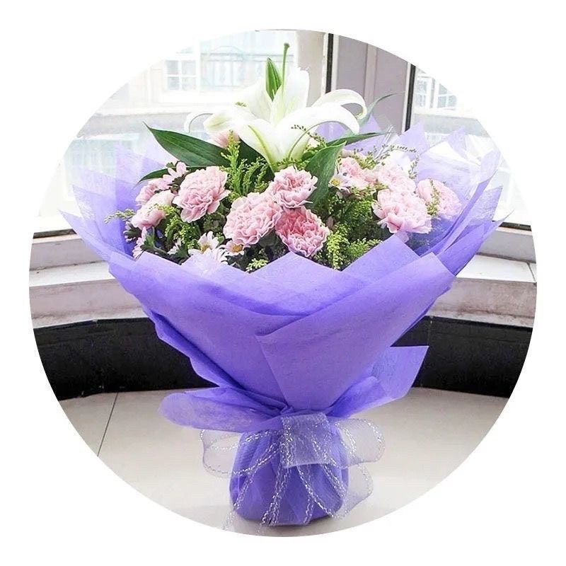 Giấy lụa gói hoa