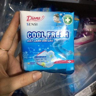 Băng vệ sinh Diana Sensi Cool Fresh siêu mỏng cánh 23cm (8 miếng)