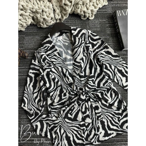 Áo Sơ mi vest buộc eo xinh