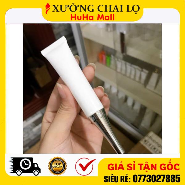 Tuýp Chiết Mỹ Phẩm ❤ Tuýp Nhựa Nắp Nhọn Xi Vàng/Bạc 15ml Đựng Serum, Tinh Chất, Chiết Kem Dưỡng Da