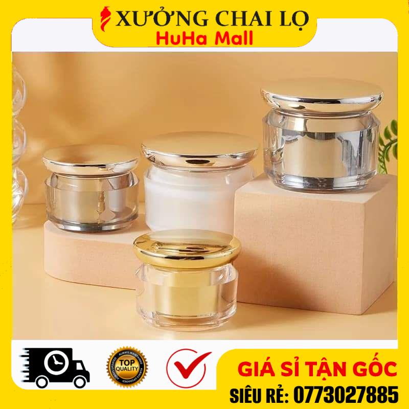 Hũ Hộp Chiết Mỹ Phẩm ❤ Siêu Rẻ ❤ Hủ Hộp Đựng Kem Face Cao Cấp 20g Luxi, Phụ Kiện Du Lịch