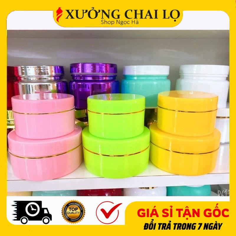 Hủ Hộp Đựng Kem K100 K150 K200 K300 ❤ Siêu Rẻ ❤ Hũ Hộp Đựng Kem Body 100g,150g,200g,300g Chiết Mỹ Phẩm
