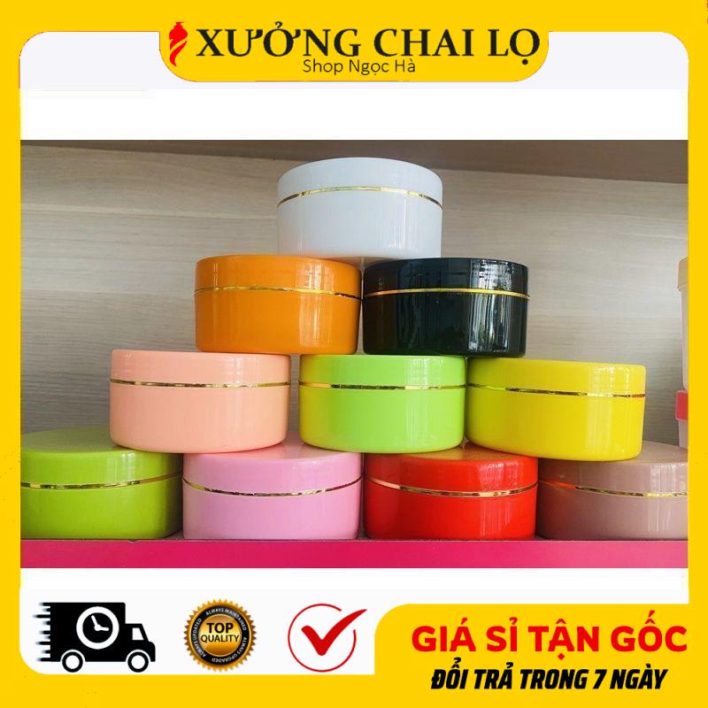 Hủ Hộp Đựng Kem K100 K150 K200 K300 ❤ Siêu Rẻ ❤ Hũ Hộp Đựng Kem Body 100g,150g,200g,300g Chiết Mỹ Phẩm