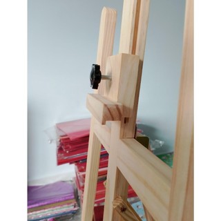 Giá vẽ tranh, đỡ bảng gỗ thông cao cấp kích thước 40x70cm