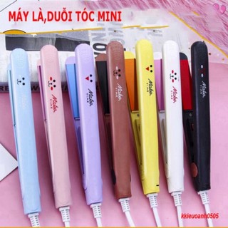Máy là tóc máy uốn tóc máy dập xù tóc máy bấm tóc máy làm xoăn tóc mini