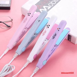 (sỉ 1x) Máy là tóc máy uốn tóc máy dập xù tóc máy bấm tóc máy làm xoăn tóc mini