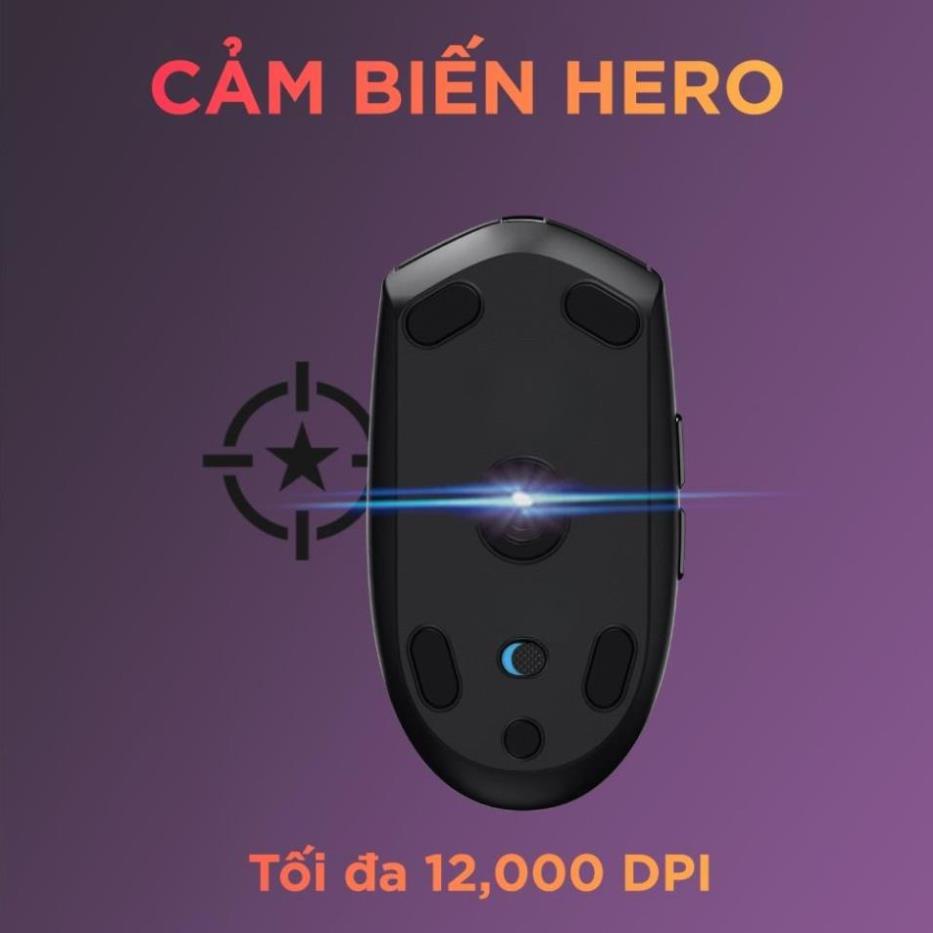 Chuột Game Không Dây Logitech G304 - Nhẹ, 6 Nút Lập Trình, Pin 250H, Siêu Tiện Lợi, Siêu xịn - Paolu