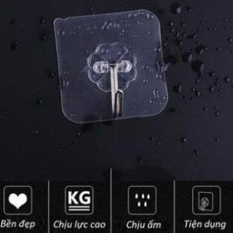 Móc Treo Đồ Dán Tường Siêu Dính Siêu Chịu Lực