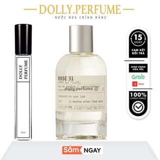 Tester Nước Hoa Nữ Chính Hãng Le Labo Rose 31 EDP 10ml