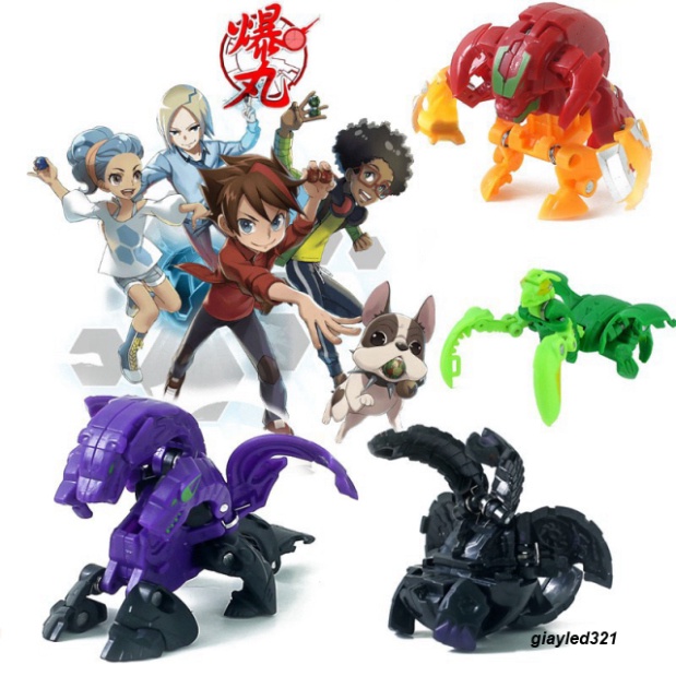 Set công cụ giải trí Bakugan -Đồ chơi Bakugan mẫu mới (1 vỉ hộp lớn)