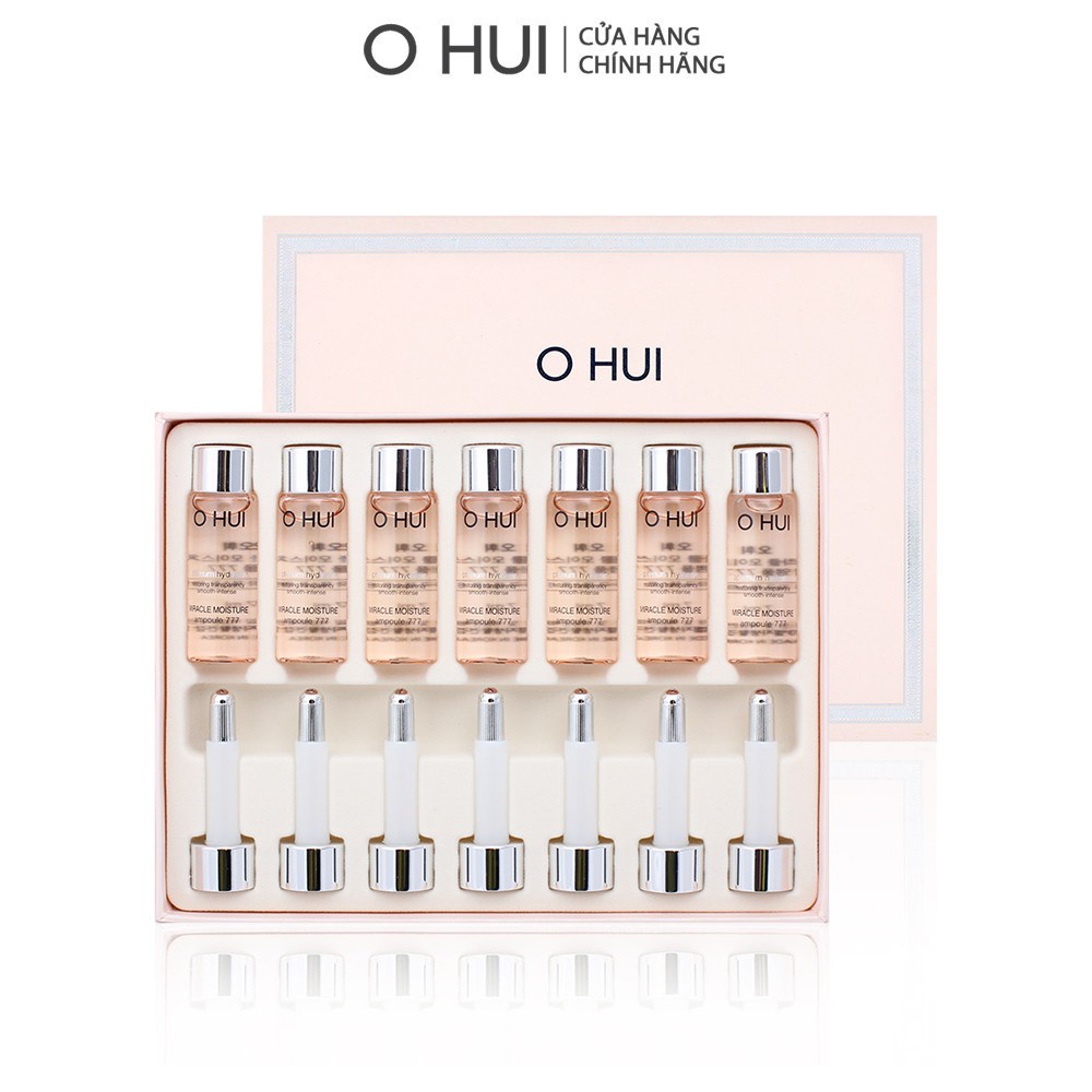 [Mã COSLUX09 giảm 120K đơn 1500K] Tinh chất siêu cấp ẩm OHUI Miracle Moisture Ampoule 777 (7x7ml)