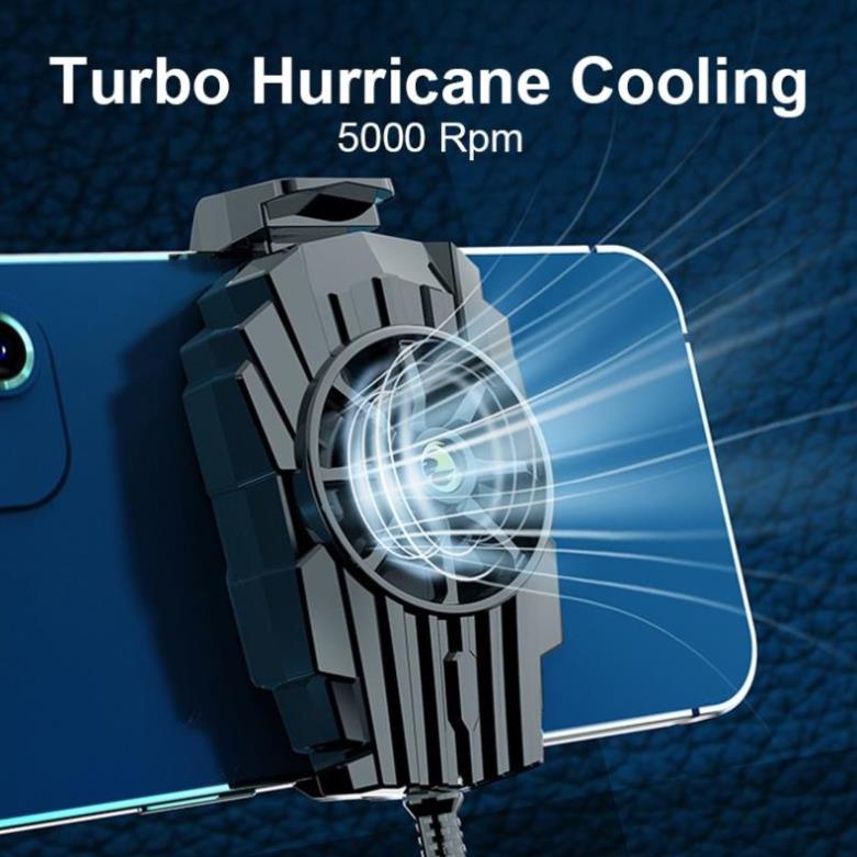 Quạt Tản Nhiệt Điện Thoại MEMO G6 PaoLU Thích Hợp Cho PUBG FF LIÊN QUÂN ROS