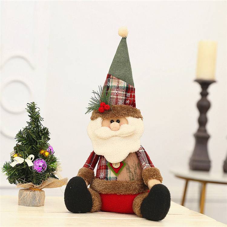 ✿ ông già noel ✿ quà giáng sinh Giáng sinh có hàng sẵn ❃Búp Bê Ông Già Noel / Người Tuyết / Nai Sừng Tấm Trang Trí Cửa Sổ / Quà Tặng Giáng Sinh✍