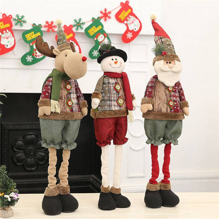 ✿ ông già noel ✿ quà giáng sinh Giáng sinh có hàng sẵn ❃Búp Bê Ông Già Noel / Người Tuyết / Nai Sừng Tấm Trang Trí Cửa Sổ / Quà Tặng Giáng Sinh✍