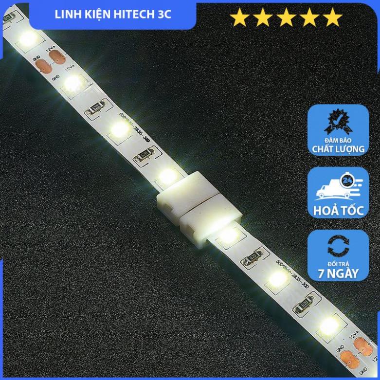 Kẹp nối PCB Led 2 pin 8mm 10mm, Đầu nối không cần hàn, Kẹp Nối Dây LED 2 chân rộng 8mm 10mm