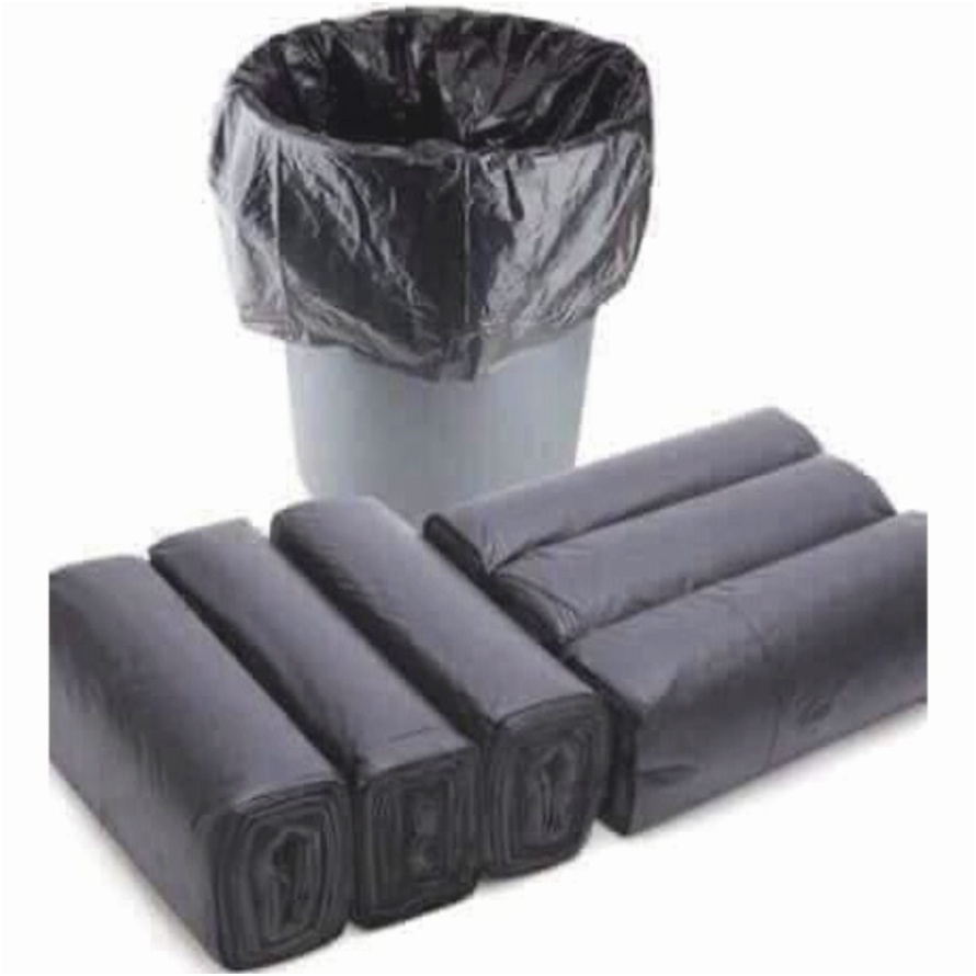1 cuộn túi đựng rác đen tự phân hủy loại to 55x65cm P0453